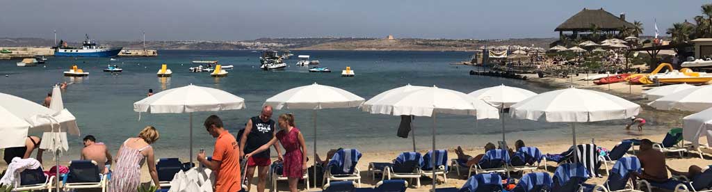View from room balcony